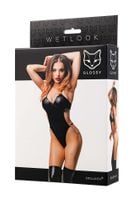 body glossy reina wetlook czarne m