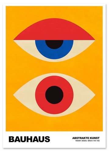 Plakat plakaty bauhaus oko oczy 50x70 cm na Arena.pl