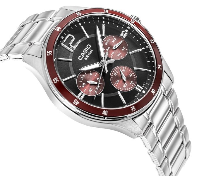 zegarek męski casio mtp-1374d-5 + box zdjęcie 3