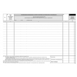 DRUK S-220-1 EWIDENCJA MASY WPROWADZANYCH DO OBROTU OPAKOWAŃ A4 na Arena.pl