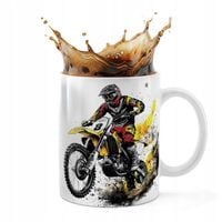 KUBEK CERAMICZNY 330ML DRUK - MOTOR MOTOCYKL MOTOCROSS