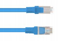 Kabel LAN patchcord RJ45 FTP F/UTP cat 5e 3M niebi