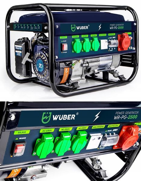 AGREGAT PRĄDOTWÓRCZY GENERATOR PRĄDU 6,5KM 2500W AVR zdjęcie 15