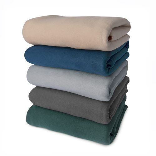 Koc polarowy LUKKA 150x200 kolor ciemna zieleń na Arena.pl