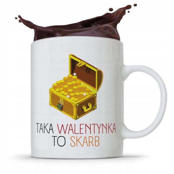 Kubek Prezent Na Walentynki Taka Walentynka To Z Nadrukiem Ze Zdjęciem zdjęcie 1