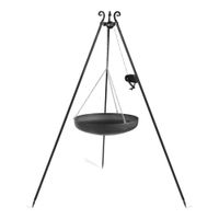 Wok na trójnogu 180 cm COOK KING z kołowrotkiem i wokiem 60 cm