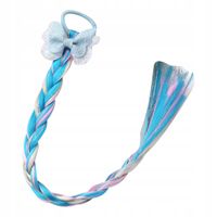 WŁOSY SYNTETYCZNE WARKOCZYKI DOCZEPIANE kolor A1