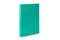 TECZKA SKRZ. Z RZEPEM A4 4CM TURKUSOWA 1055