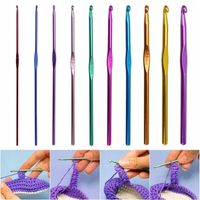 Zestaw Do Szydełkowania - 100 Elementów Z Etui