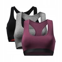 Damski Biustonosz Bawełniany DANISH ENDURANCE Organiczny 3-pak XL