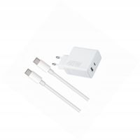 Szybka ładowarka 45W z długim kablem 2m 2 wejścia do Xiaomi Mi 10