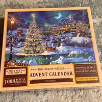 Puzzle 1008 KALENDARZ ADWENTOWY CHRISTMAS Winter 24 pudełeczka Nowe