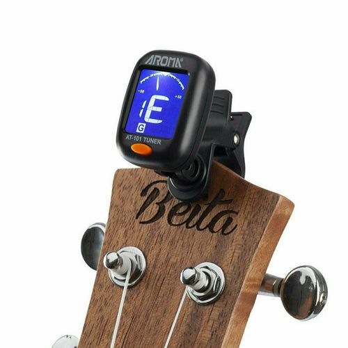 tg64656 tuner stroik gitarowy cyfrowy lcd gitara bas klips na Arena.pl