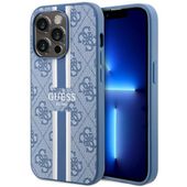 Etui Guess do iPhone 14 Pro, Niebieski, MagSafe