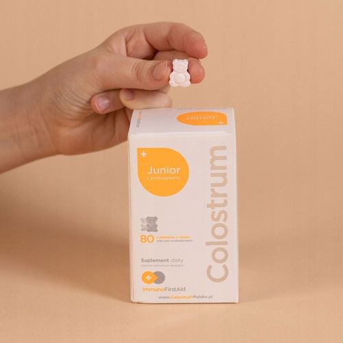 Colostrum JUNIOR cukierki 80 szt. na Arena.pl