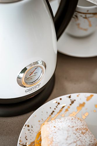 CR 1344 white Czajnik metalowy z termometrem 1,7L na Arena.pl