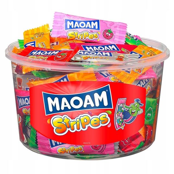 MAOAM STRIPES 100szt 700g zdjęcie 1