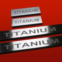 Listwa progowa FORD MONDEO MK5 TITANIUM Stal nierdzewna 304 mat 4szt