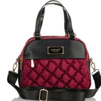 TOREBKA LISTONOSZKA MONNARI PIKOWANA SPORTOWA POJEMNA 3 KOMOROWA Burgundowy