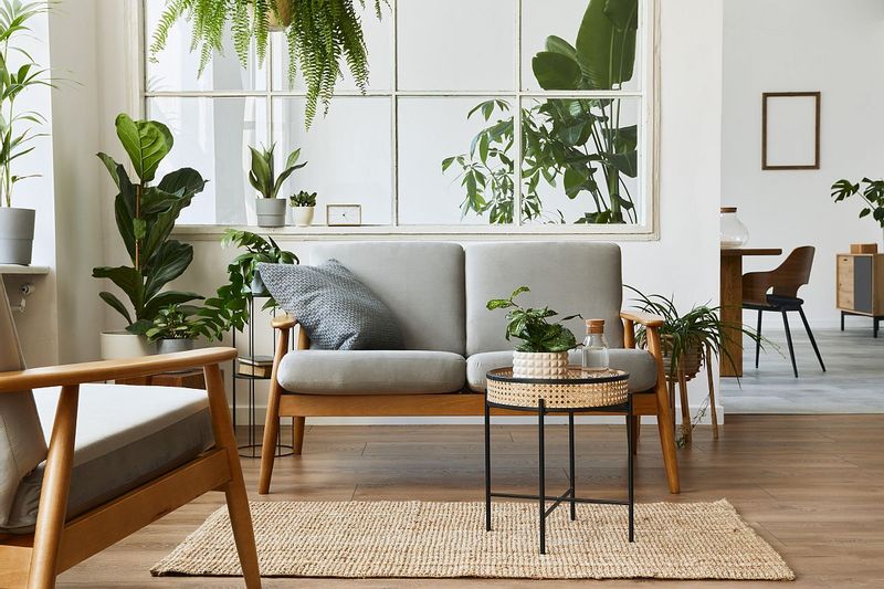 Ława LANIPA 50x50 rattanowa zdjęcie 1