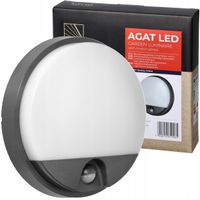LAMPA ZEWNĘTRZNA OGRODOWA LED Z CZUJNIK RUCHU 15W