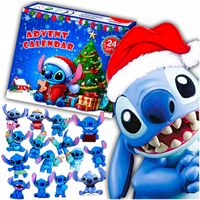 KALENDARZ ADWENTOWY ŚWIĄTECZNY LILO I STITCH ZABAWKI ZAWIESZKI FIGURKI DUŻY