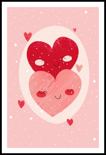 Plakat 53x81cm Ciepło Serca na Arena.pl
