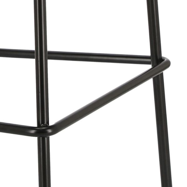 Stołek barowy Grego czarny 65 cm zdjęcie 11