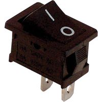 Przełącznik kołyskowy czarny 250V TES-34 TRACON