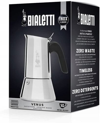 Kawiarka Bialetti New Venus 10tz 460 ml srebrna na Arena.pl