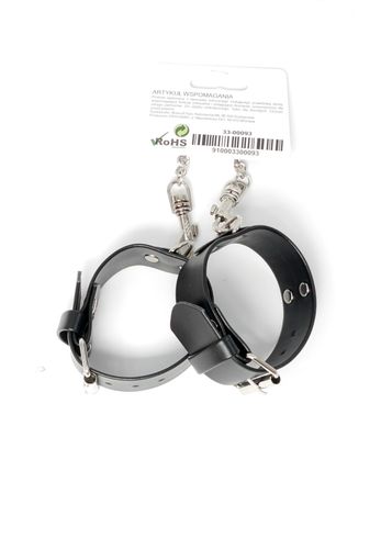 fetish b   series handcuffs with studs 3 cm na Arena.pl