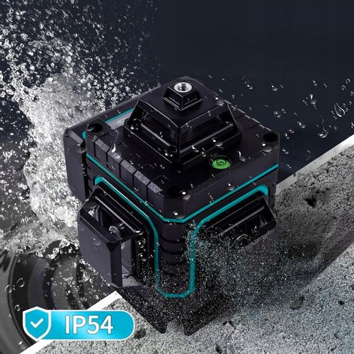 LASER KRZYŻOWY BLOKADA WAHADŁA POZIOMICA LASEROWA 4D 360 16 LINII + STATYW na Arena.pl