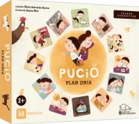 Gra edukacyjna dla dzieci - Pucio Plan dnia - nauka i zabawa zaplanuj dzień