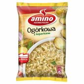 AMINO ZUPA OGÓRKOWA Z KOPERKIEM 61G ZUPA BŁYSKAWICZNA NOODLE