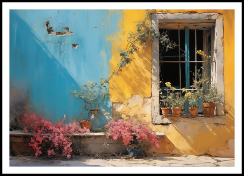 Plakat 100x70cm Słoneczna Ulica zdjęcie 3