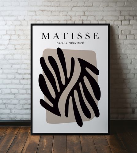 Plakat znane obrazy plakaty henri matisse 50x70 cm w czarnej ramie na Arena.pl