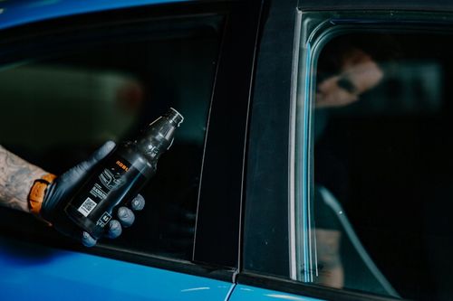 ZESTAW ADBL BLACKOUTER DRESSING CZERNIDŁO DO ZDERZAKÓW RENOWACJA PLASTIKÓW na Arena.pl