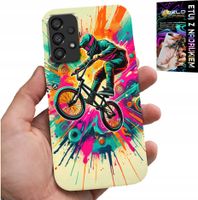 ETUI DO SAMSUNG GALAXY A23 5G - ROWERY BMX TRIKI SPORTY WYCZYNOWE +SZKŁO