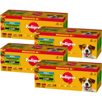 Pedigree Mokra karma dla psów Mix smaków w sosie 100 g x 40 sztuk x 4 sztuk
