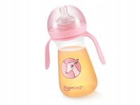 Butelka PAPU PAPI 250 ml, różowa