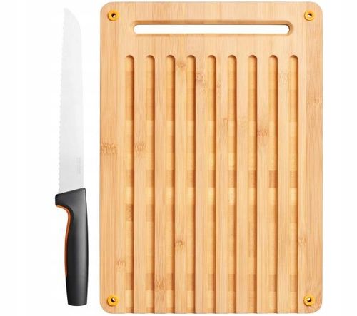FISKARS ZESTAW NÓŻ DO CHLEBA + DESKA FUNCTIONAL na Arena.pl
