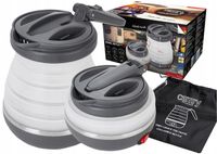 Czajnik Elektryczny Turystyczny Składany 0,6L 750W Mały Silikonowy Podróżny