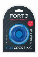 forto f-33 pierścień silikonowy 21mm medium blue elastyczny
