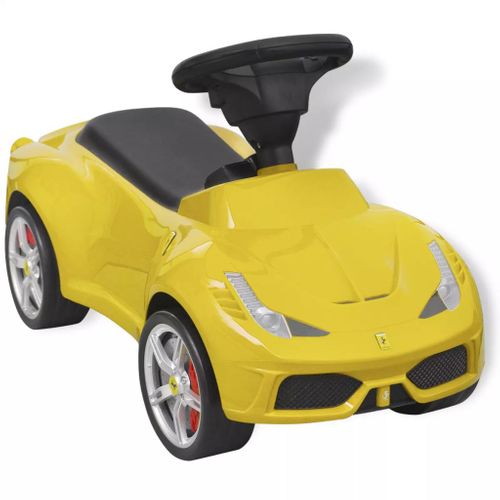 Samochód - jeździk Ferrari 458, żółty na Arena.pl