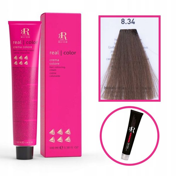 RR Line Farba do włosów 8,34 - 100ml zdjęcie 1