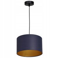 LAMPA WISZĄCA LUMINEX ARDEN 3567 CZARNY /NIEBIESKI