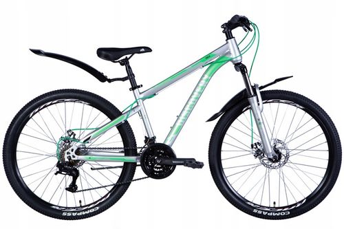 ROWER GÓRSKI MTB 26 CALI 21 BIEGÓW RAMA 15 HAMULCE TARCZOWE KOMUNIA na Arena.pl