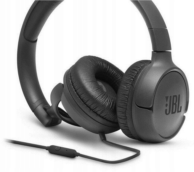 Słuchawki nauszne JBL Tune 500 Czarny mikrofon zdjęcie 10
