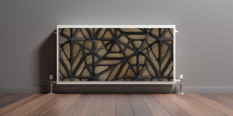 Osłona MAGNETYCZNA Grzejnika Abstrakcja Efekt 3D 100cm x 60cm zdjęcie 3