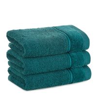 Ręcznik Sibel 07 30X50 cm ciemnoturkusowy bawełna frotte chłonny